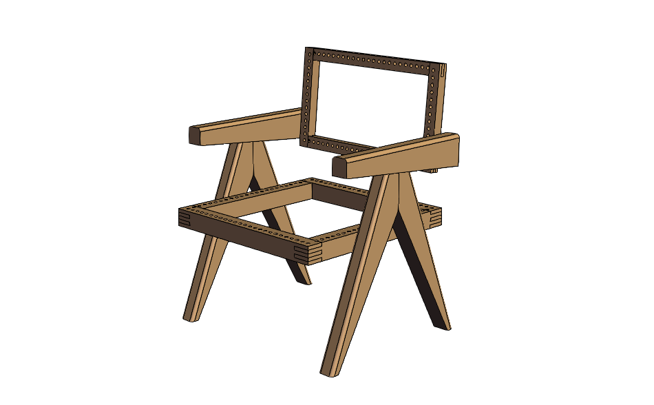 昌迪加尔椅子(Chandigarh chair)0