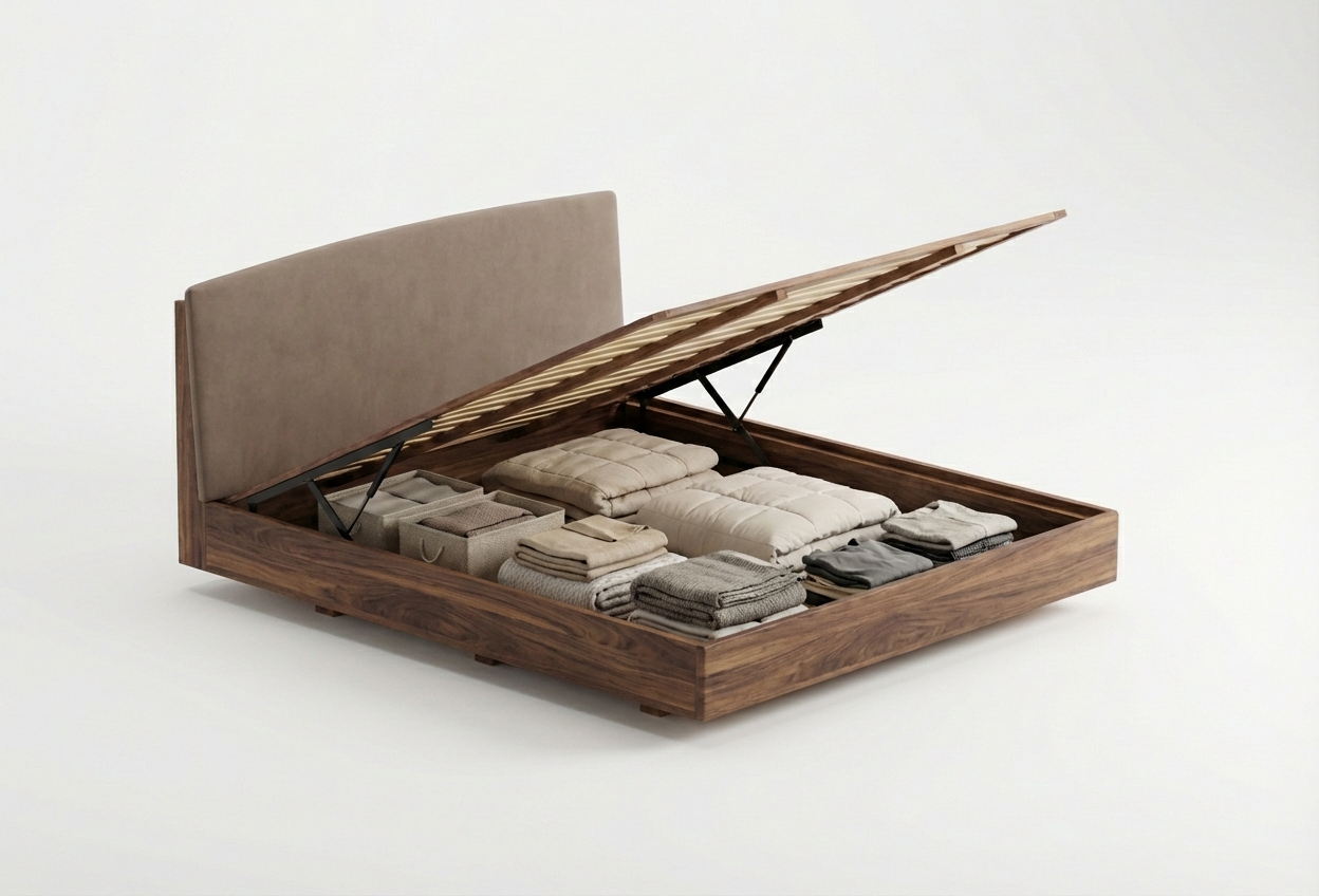 超大收纳床2.2米1