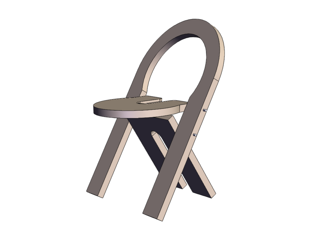 罗杰·塔隆折叠凳 Chaise TS0