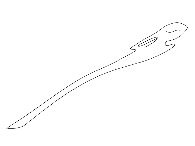 小兔子发簪图纸0