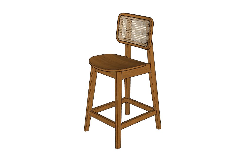 多米诺柜台凳(Domino Counter Stool)0