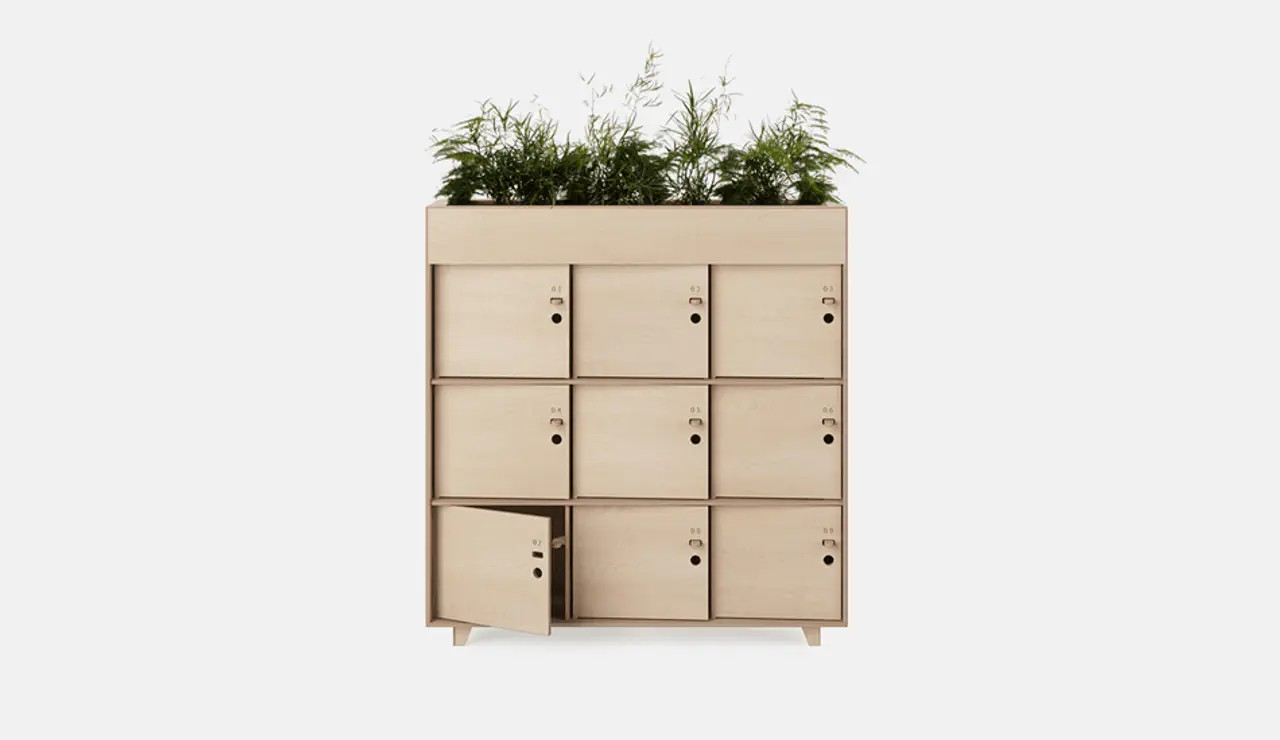 Opendesk 储物柜种植架(Fin Locker Planter)0