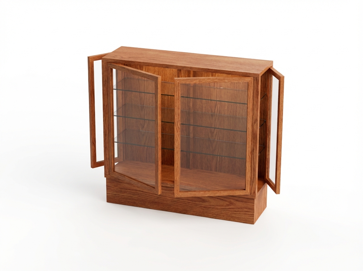 玻璃珠宝展示柜1