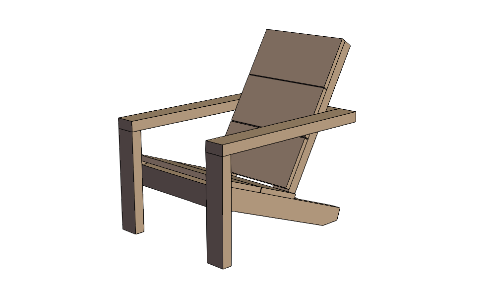 阿迪朗达克椅子(Adirondack Chair)0