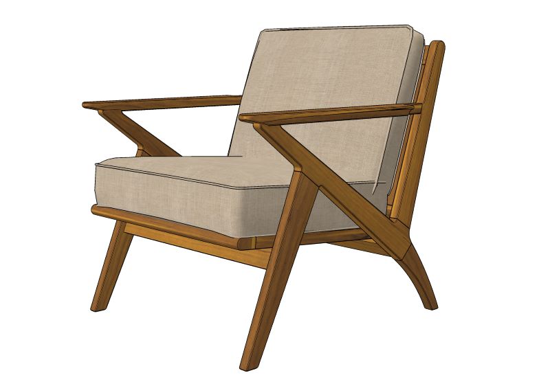 保罗·杰斯椅子(Poul Jense Chair)0