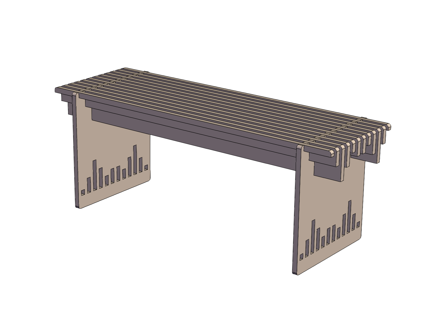 律动海洋板长凳0