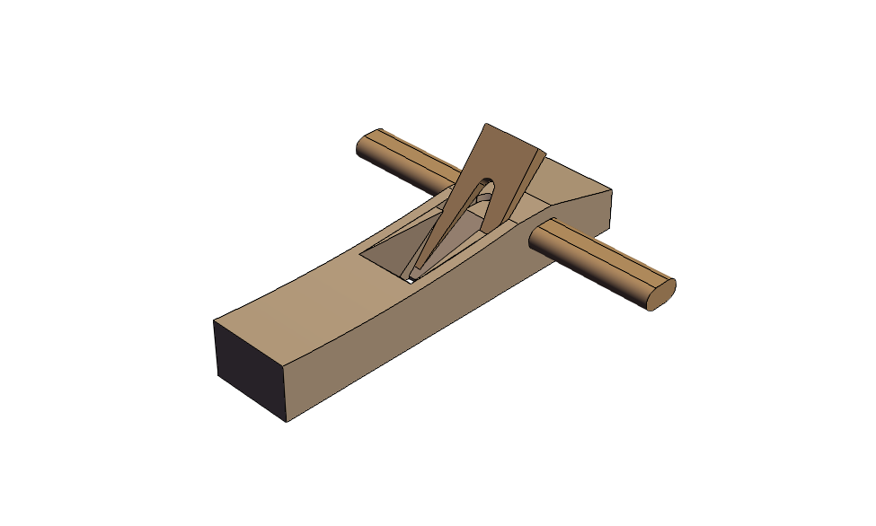 中式平刨45度-44mm刨刀0