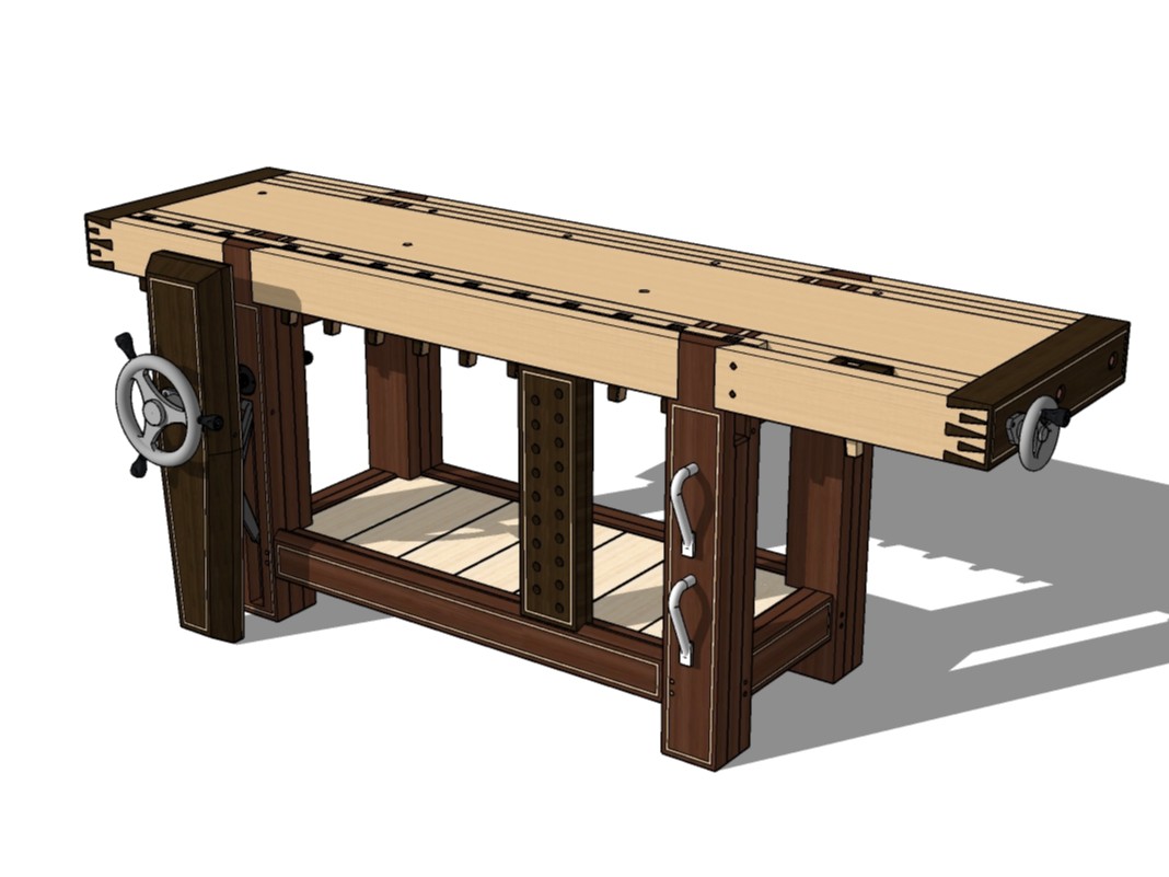 Roubo木工桌豪华版0