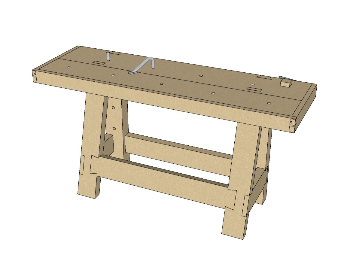 昂德希尔木工桌0