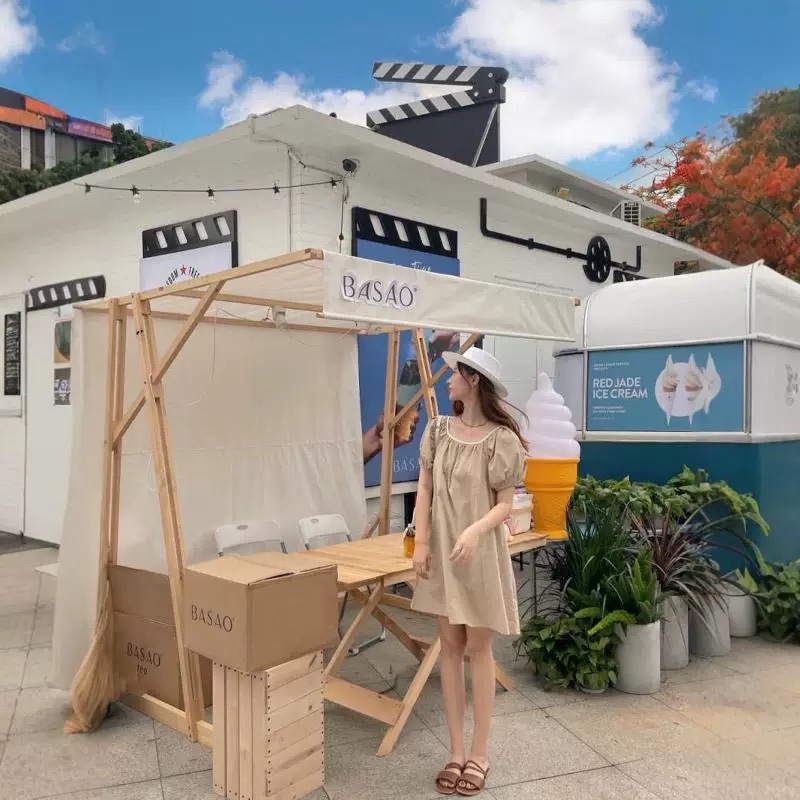 可拆卸流动摊位架1