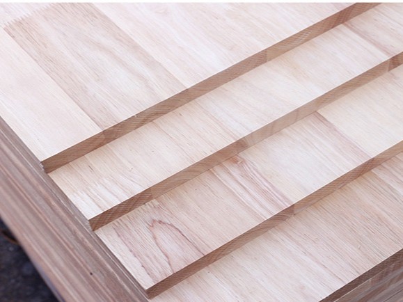 橡胶木指接板-2